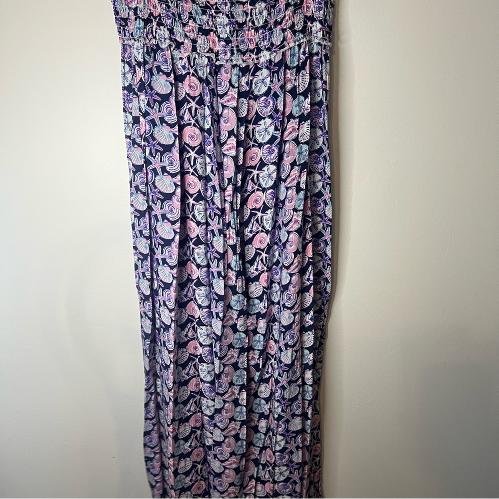 Simply Southern Palazzo Shell Patterned Pants - image 4
